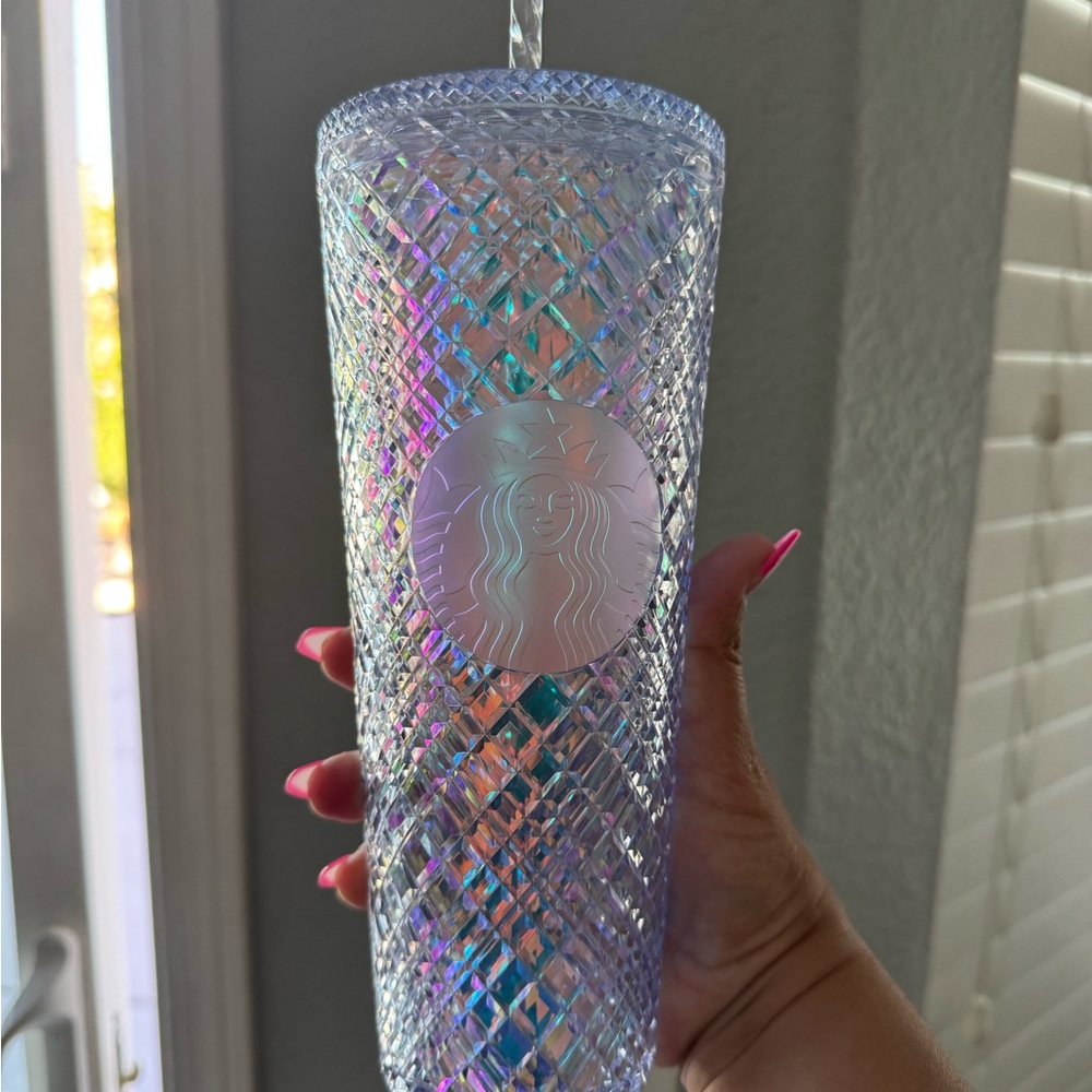 Starbucks Holographic Diamond Tumbler
